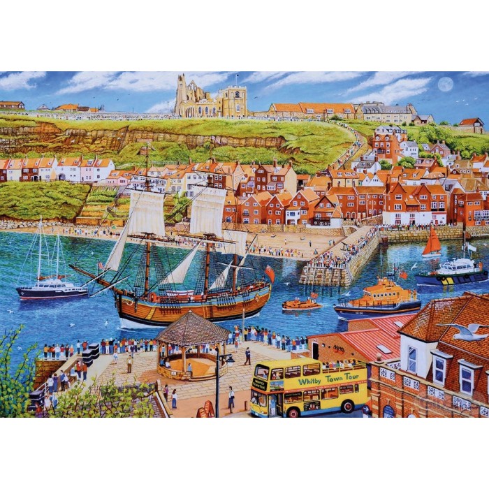 Puzzle  Gibsons-G3436 Découvrir Whitby