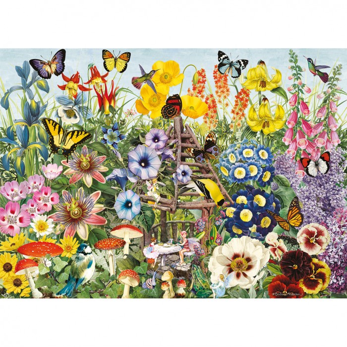 Puzzle  Gibsons-G3567 Pièces XL - Jardin Des Fées