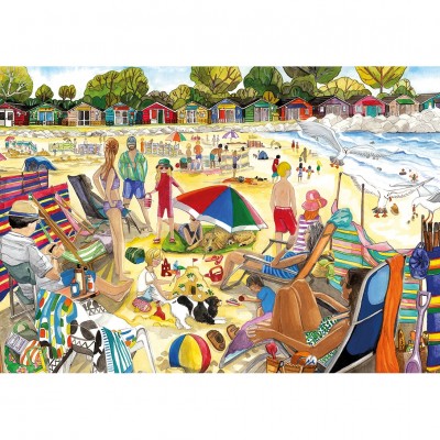 Gibsons-G5065 4 Puzzles - La Vie d'un Chien