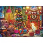Puzzle  Gibsons-G6330 Festive Fireside