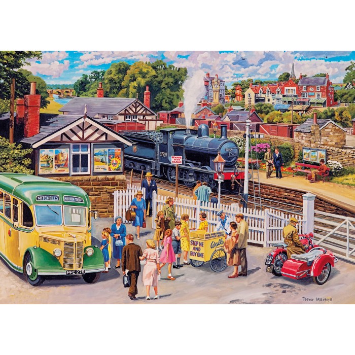 Puzzle  Gibsons-G6341 Treats at the Station