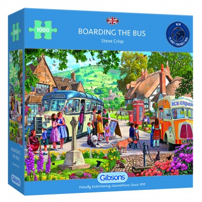 Puzzle Gibsons-G6353 Monter dans le Bus