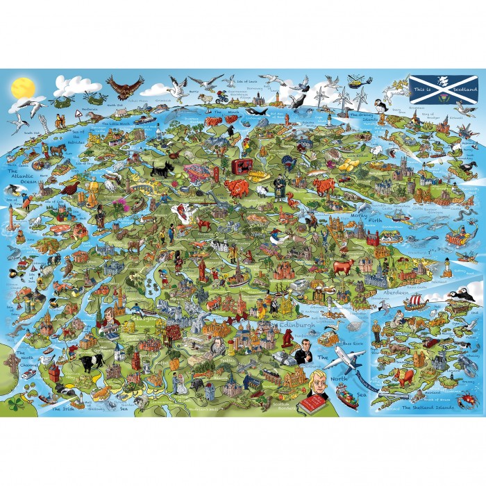 Puzzle  Gibsons-G6360 Voici l'Écosse