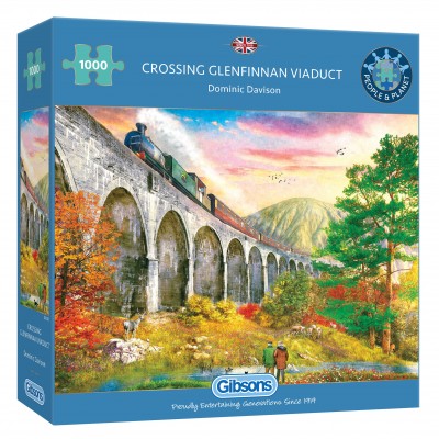 Puzzle Gibsons-G6365 Traversée Du Viaduc De Glenfinnan