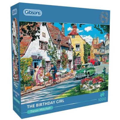 Puzzle Gibsons-G6393 L'Anniversaire de la Fillette