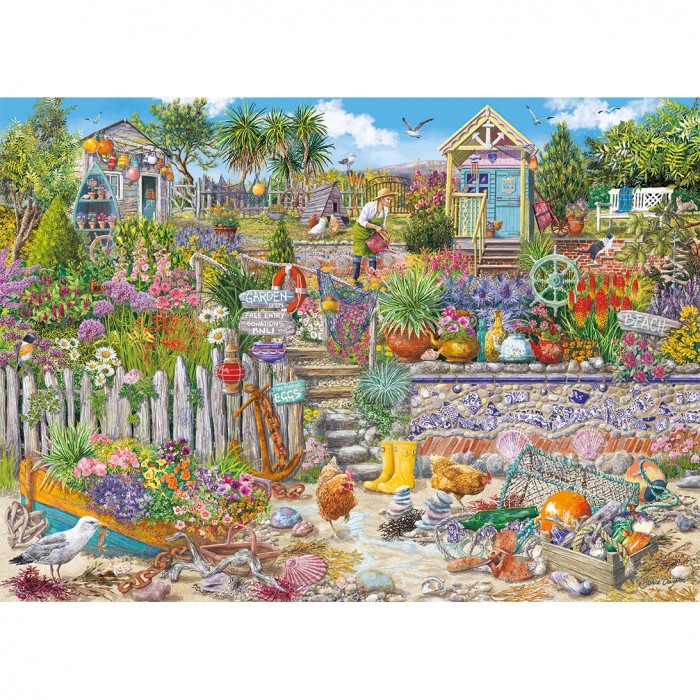 Puzzle Gibsons-G6411 Beachcomber's Garden