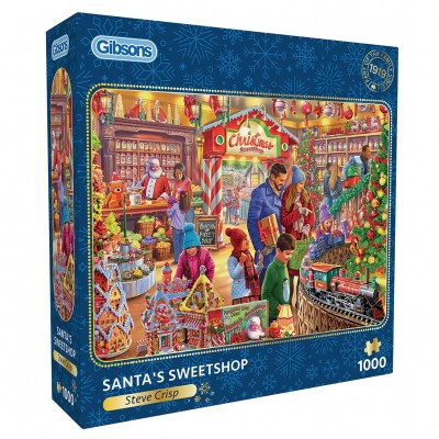 Puzzle Gibsons-G6416 Le Magasin de Bonbons du Père Noël