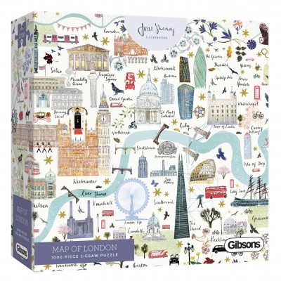 Puzzle Gibsons-G6606 Map of London