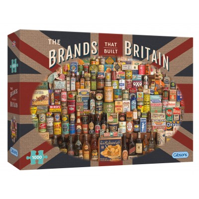 Puzzle Gibsons-G7073 Robert Opie: The Brands That Build Britain