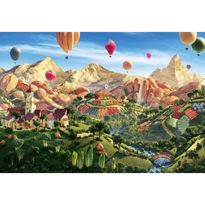 Puzzle  Gibsons-G7129 La Terre d'Abondance