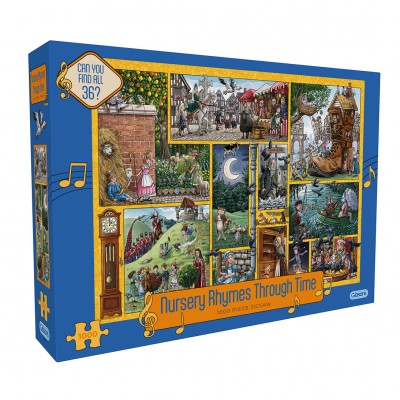 Puzzle Gibsons-G7139 Les Comptines au Fil du Temps