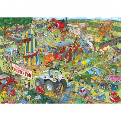 Puzzle Gibsons-G7142 Jokesaws: Country Show Chaos