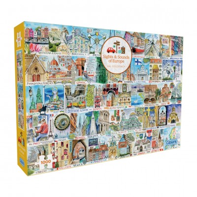 Puzzle Gibsons-G7146 Sites Et Sons De L'Europe