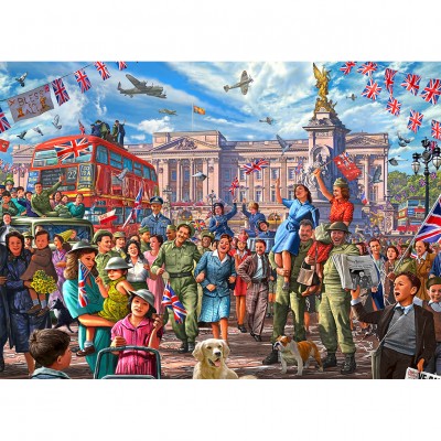 Puzzle Gibsons-G7153 Les Derniers Jours De La Guerre