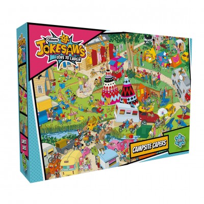 Puzzle Gibsons-G7159 Jokesaws : Camping Capers