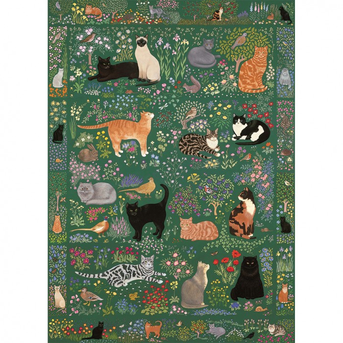 Puzzle  Gibsons-G7165 Jardin De Tapisserie