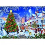 Puzzle   Steve Crisp - The Village Christmas Tree