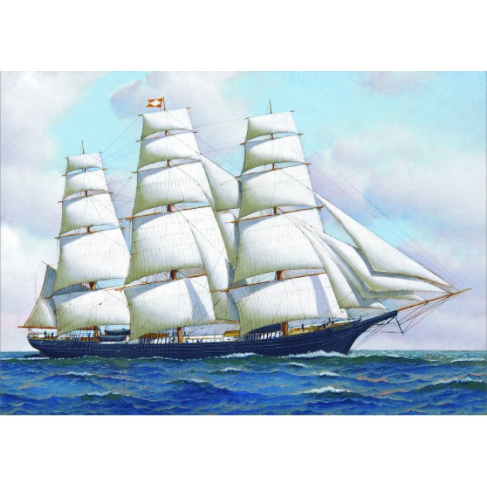 Puzzle  Gold-Puzzle-60775 Antonio Jacobsen: Clipper Ship