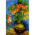 Puzzle  Gold-Puzzle-60911 Van Gogh: Fritillaires dans un Vase en Cuivre