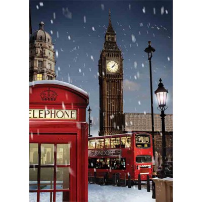Puzzle Gold-Puzzle-61536 Londres à Noël