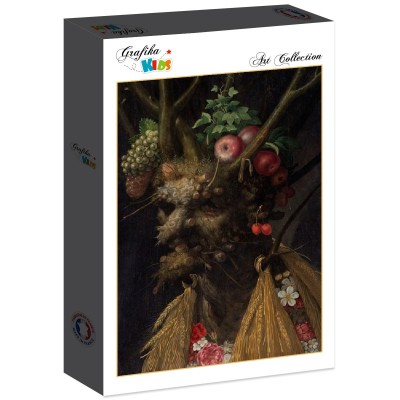 Puzzle Grafika-F-30844 Arcimboldo Giuseppe : Quatre Saisons en Une Tête, 1590