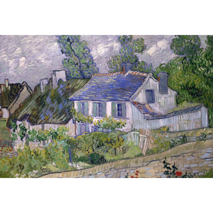 Puzzle  Grafika-F-30849 Van Gogh Vincent : Maison à Auvers, 1890