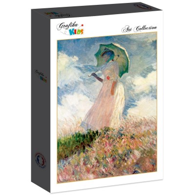 Puzzle Grafika-F-30858 Claude Monet : La Femme à l'Ombrelle, 1875