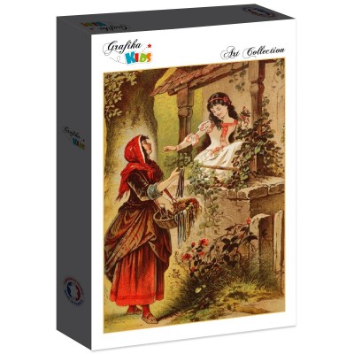 Puzzle Grafika-F-30872 Blanche Neige, Illustration par Carl Offterdinger