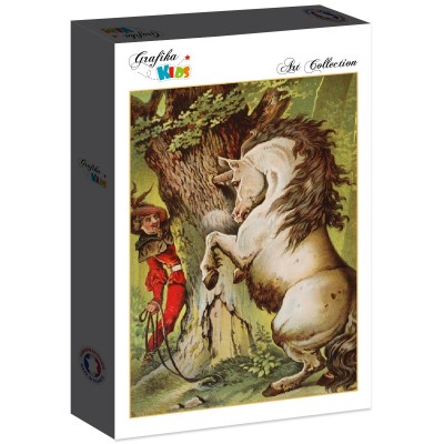 Puzzle Grafika-F-30873 Carl Offterdinger : Le Vaillant Petit Tailleur et son Cheval