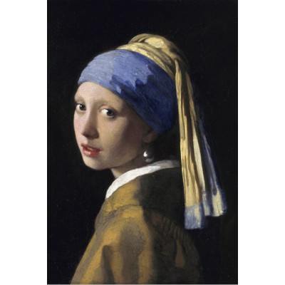 Puzzle Grafika-F-30878 Vermeer Johannes : La Jeune Fille à la Perle, 1665