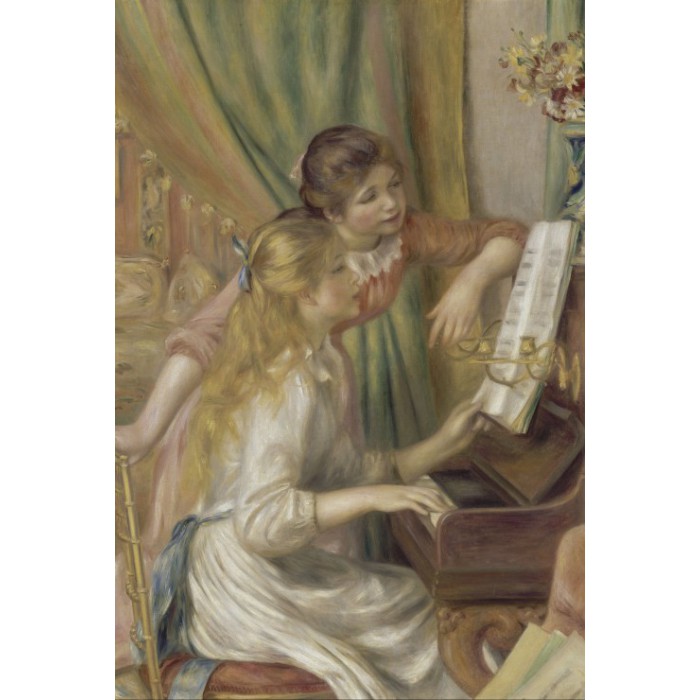 Puzzle  Grafika-F-30892 Auguste Renoir : Jeunes filles au piano, 1892