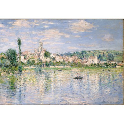 Puzzle Grafika-F-30939 Claude Monet: Vétheuil en été, 1880