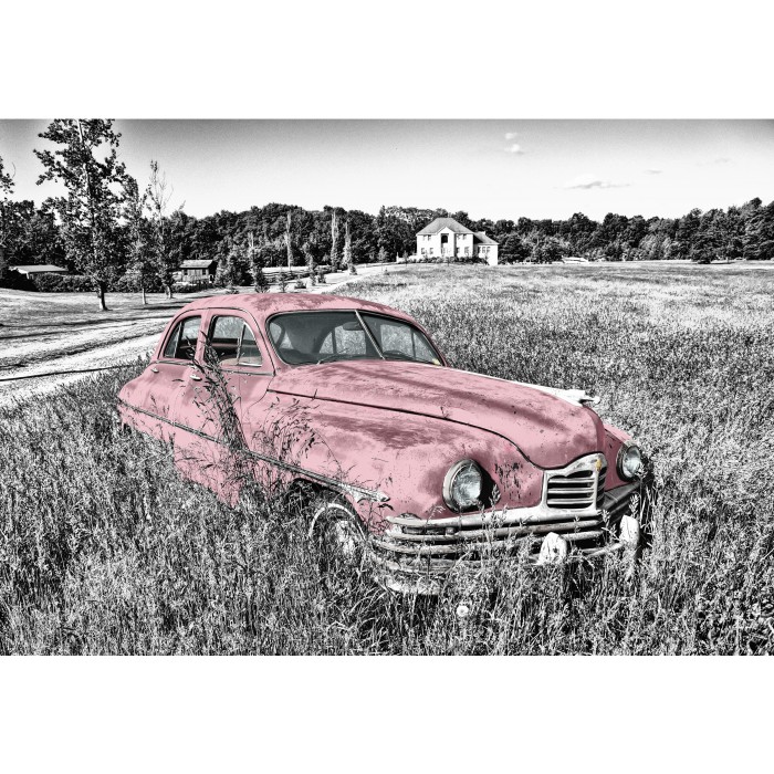 Puzzle  Grafika-F-30963 Oldtimer - Rose