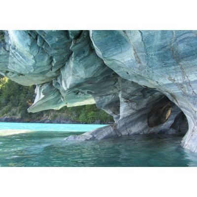 Puzzle Grafika-F-30981 Grotte de Marbre Bleu, Chili