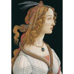 Puzzle  Grafika-F-30989 Sandro Botticelli: Portrait de Jeune Femme, 1494
