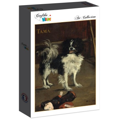 Puzzle Grafika-F-31147 Edouard Manet : Tama : Le Chien Japonais, 1875