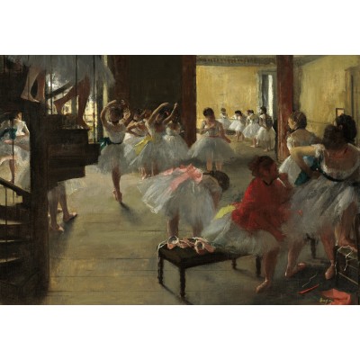 Puzzle Grafika-F-31152 Edgar Degas : La Classe de Danse, 1873