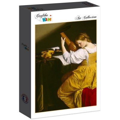 Puzzle Grafika-F-31159 Orazio Gentileschi: La Joueuse de Luth, 1612/1620