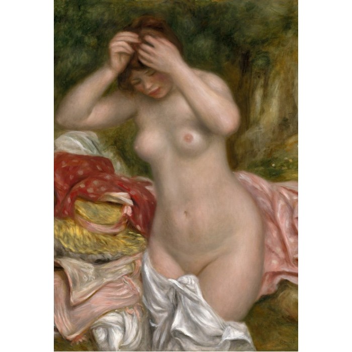 Puzzle  Grafika-F-31200 Auguste Renoir : Baigneuse Arrangeant Ses Cheveux, 1893