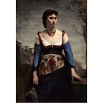 Puzzle  Grafika-F-31229 Jean-Baptiste-Camille Corot : Agostina, 1866