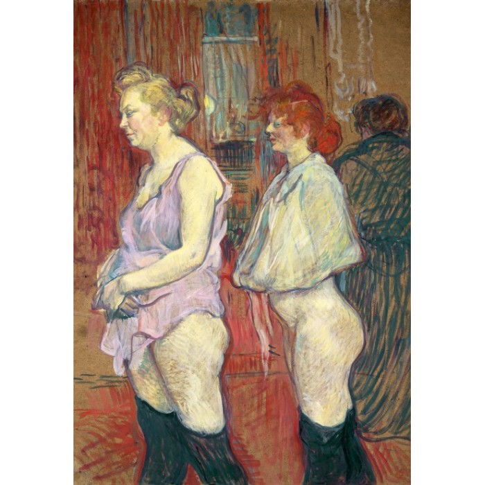 Puzzle  Grafika-F-31238 Henri de Toulouse-Lautrec : Rue des Moulins, 1894