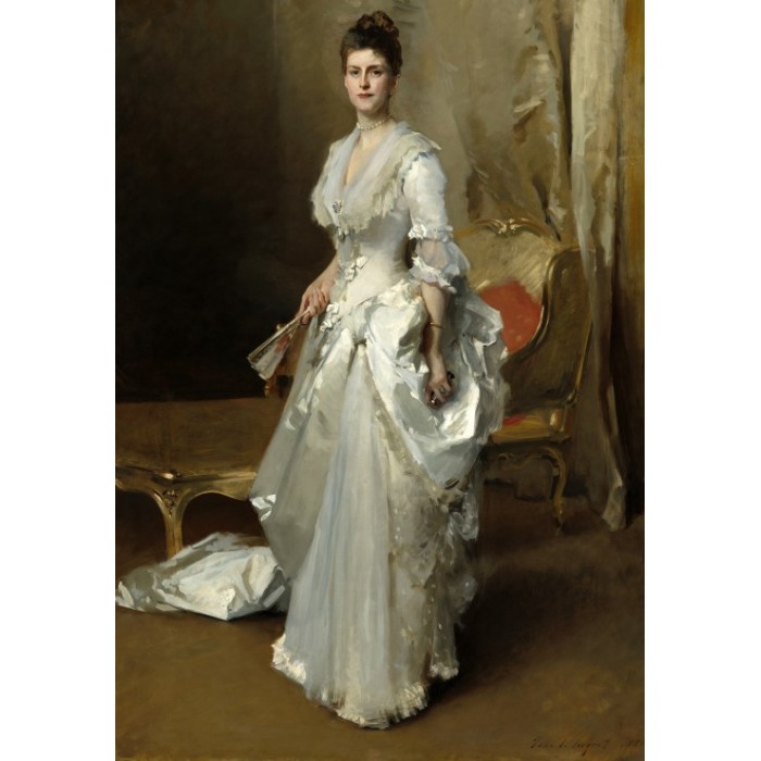 John Singer Sargent : Margaret Stuyvesant Rutherfurd White (Mrs. Henry White), 1883