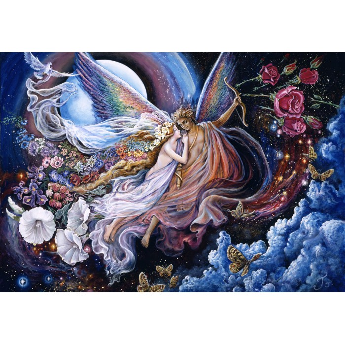 Puzzle  Grafika-F-31338 Josephine Wall - Eros and Psyche