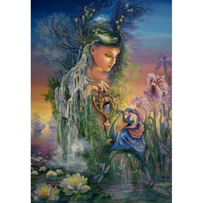 Puzzle  Grafika-F-31359 Josephine Wall - Undine