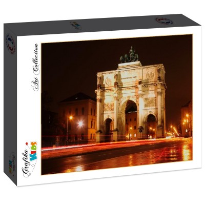 Puzzle Grafika-F-31432 Deutschland Edition - Munich, Siegestor