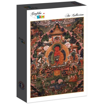 Puzzle Grafika-F-31483 Buddha Amitabha in His Pure Land of Suvakti