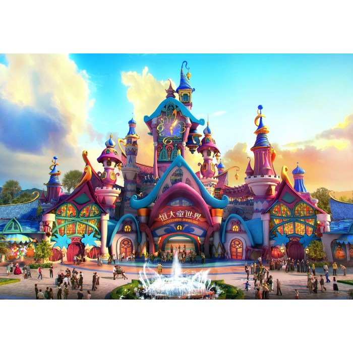 Puzzle  Grafika-F-31489 Fairyland by Day