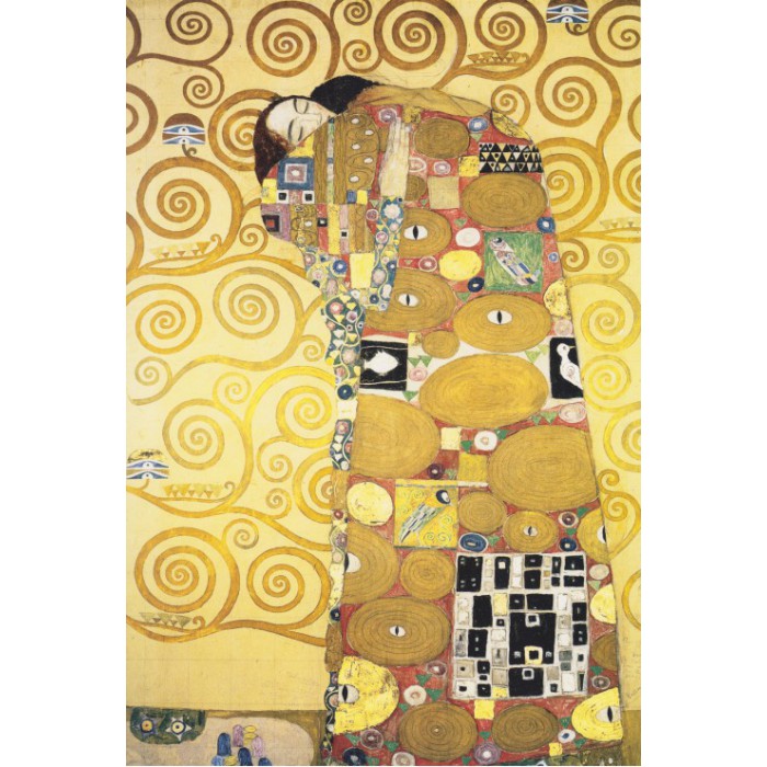 Klimt Gustav : L'étreinte