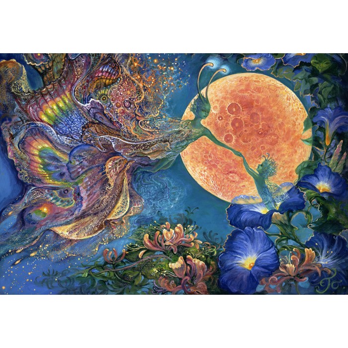 Puzzle  Grafika-F-31605 Josephine Wall - Moonlit Awakening