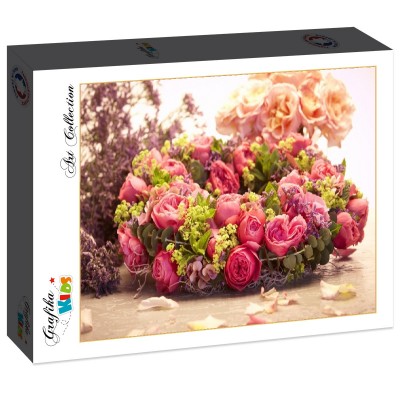 Puzzle Grafika-F-31642 Bouquet Vintage